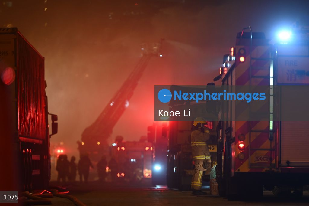No. 3 alarm fire in Hong Kong