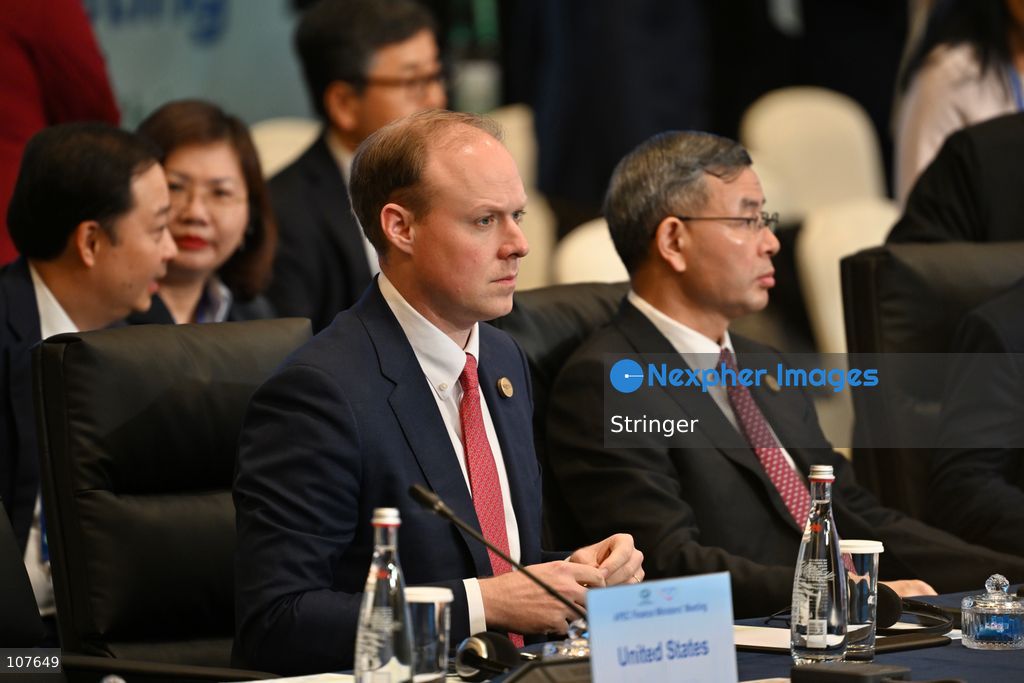 Francis Brooke, US Deputy Secretary of the Treasury attends APEC Finance Ministers' Meeting on October 20, 2026 in Hong Kong. (Photo by Stringer/Nexpher Images)