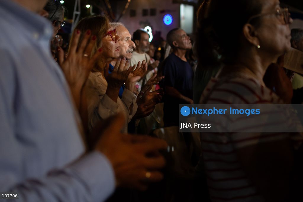 CARACAS, VENEZUELA - OCTOBER 19, 2026: Devotees light candles and pray during a spiritual procession around the church where the remains of Saint Jose Gregorio Hernandez, known as the 'Doctor of the Poor', rest, to mark the first anniversary of his canonization. Hernandez is Venezuela's first lay saint, and his popular devotion and social impact remain strong across the country. (Photo by Franyer Nieves (Babel)/JNA Press via Nexpher Images)