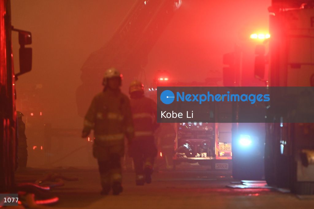 No. 3 alarm fire in Hong Kong