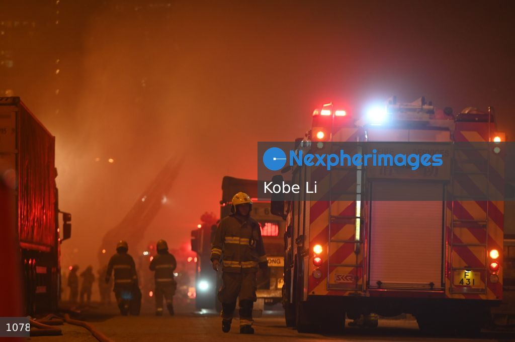 No. 3 alarm fire in Hong Kong