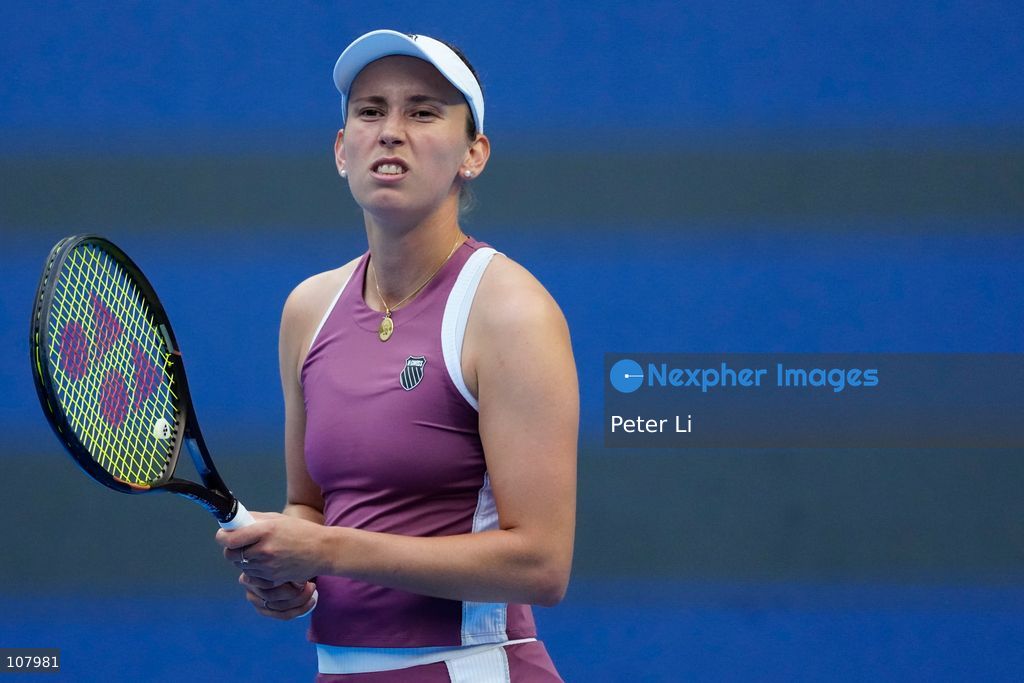 Elise Mertens of Belgium in action against Coco Gauff of the United States during Women's Singles Round of 16 match on day eight of China Open at the National Tennis Center on October 7, 2026 in Beijing, China. (Photo by Peter Li/Nexpher Images)