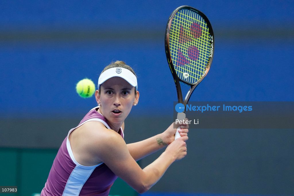 Elise Mertens of Belgium in action against Coco Gauff of the United States during Women's Singles Round of 16 match on day eight of China Open at the National Tennis Center on October 7, 2026 in Beijing, China. (Photo by Peter Li/Nexpher Images)