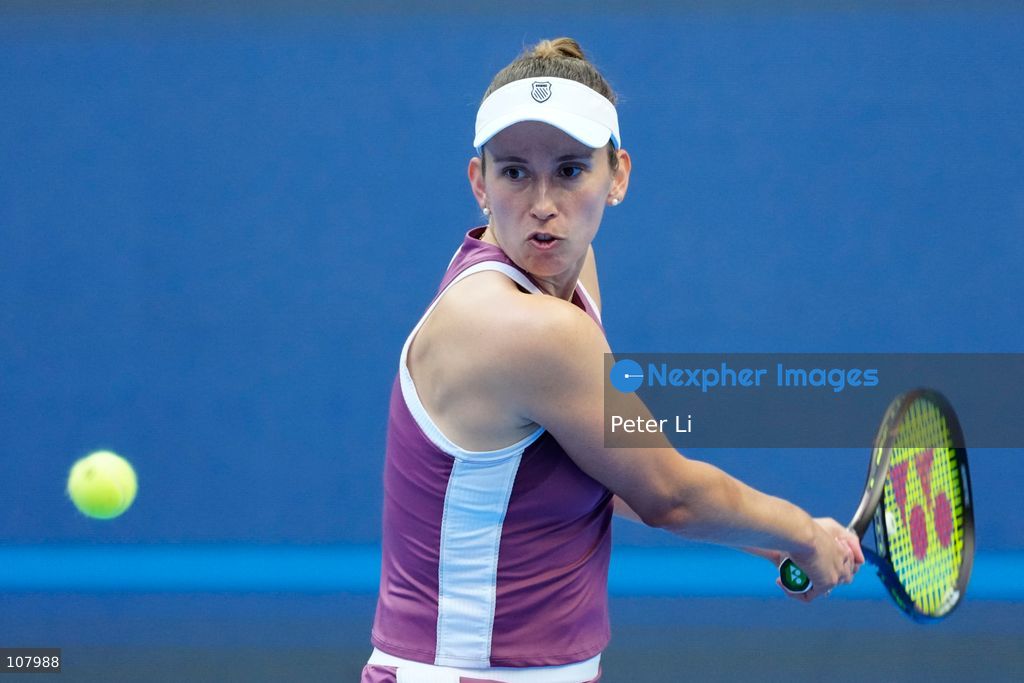 Elise Mertens of Belgium in action against Coco Gauff of the United States during Women's Singles Round of 16 match on day eight of China Open at the National Tennis Center on October 7, 2026 in Beijing, China. (Photo by Peter Li/Nexpher Images)