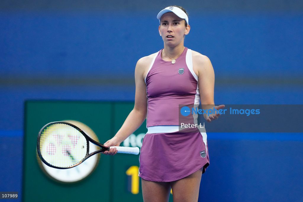 Elise Mertens of Belgium in action against Coco Gauff of the United States during Women's Singles Round of 16 match on day eight of China Open at the National Tennis Center on October 7, 2026 in Beijing, China. (Photo by Peter Li/Nexpher Images)