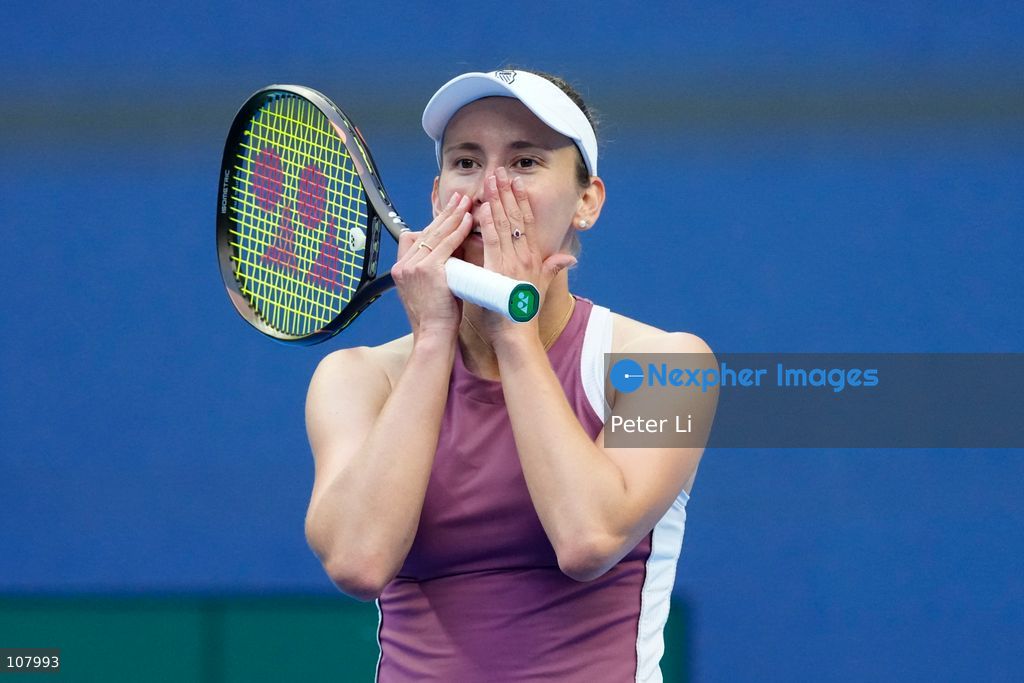 Elise Mertens of Belgium in action against Coco Gauff of the United States during Women's Singles Round of 16 match on day eight of China Open at the National Tennis Center on October 7, 2026 in Beijing, China. (Photo by Peter Li/Nexpher Images)