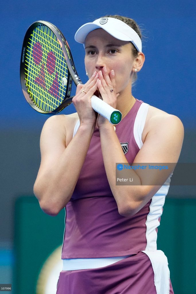Elise Mertens of Belgium in action against Coco Gauff of the United States during Women's Singles Round of 16 match on day eight of China Open at the National Tennis Center on October 7, 2026 in Beijing, China. (Photo by Peter Li/Nexpher Images)