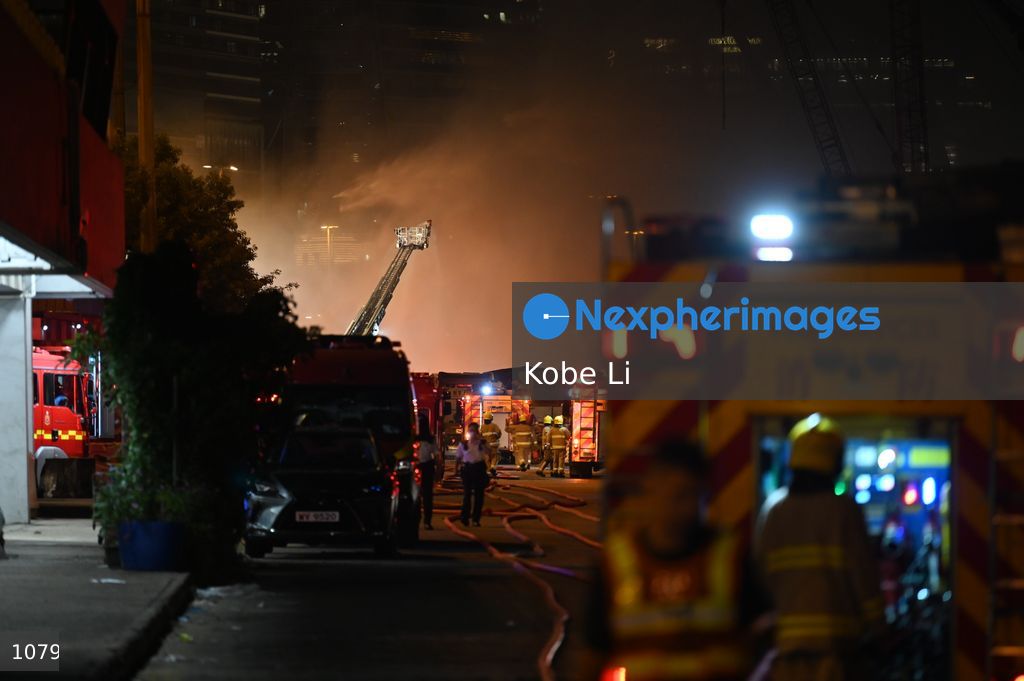No. 3 alarm fire in Hong Kong