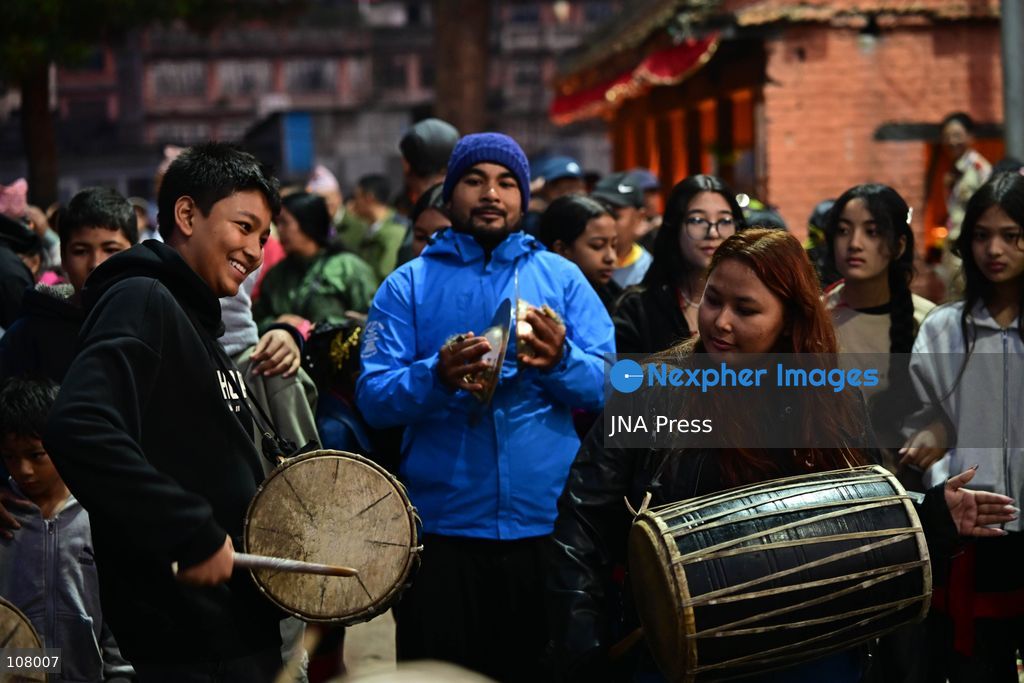 BHAKTAPUR, NEPAL, OCTOBER 21, 2026: Devotees gather at Brahmayani Temple during the annual Brahmayani Jatra on Vijaya Dashami, the tenth and main day of the Dashain festival. Worshippers offer prayers and religious offerings to Goddess Brahmayani as part of the celebrations. (Photo by Safal Prakash Shrestha/JNA Press via Nexpher Images)