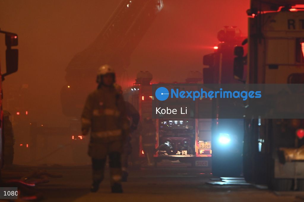 No. 3 alarm fire in Hong Kong