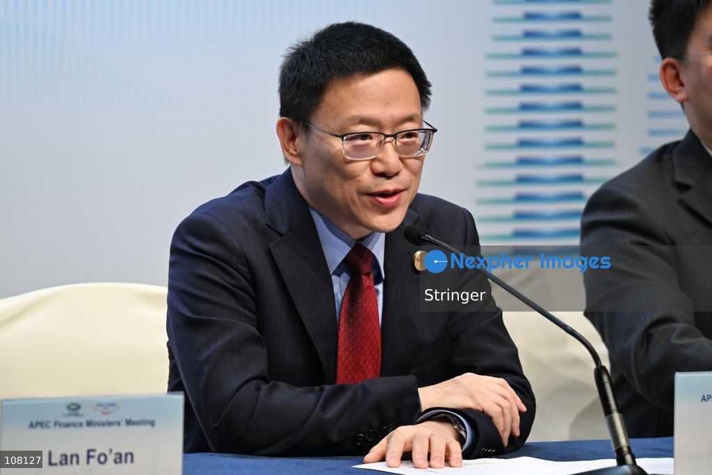 Liao Min, China's Vice-Finance Minister speaking at Press Conference during APEC Finance Ministers' Meeting on October 21, 2026 in Hong Kong. (Photo by Stringer/Nexpher Images)