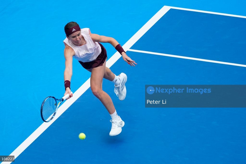 Nikola Bartunkova of Czech Republic in action against Karolina Muchova of Czech Republic in the Women's Singles Quarter Final on day nine of China Open at the National Tennis Center on October 8, 2026 in Beijing, China. (Photo by Peter Li/Nexpher Images)