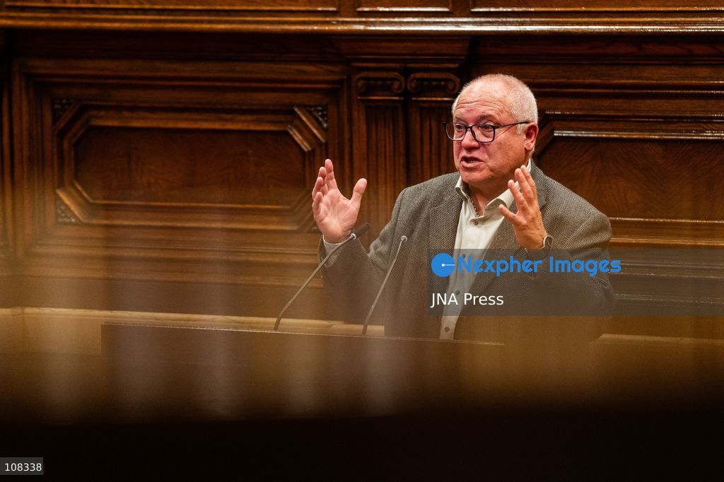 BARCELONA, SPAIN - OCTOBER 22, 2026. Former Catalan Culture Minister and Junts per Catalunya MP Lluís Puig addresses the regional chamber at the Parliament of Catalonia. Puig spoke during a parliamentary session following his return to Catalonia after nine years in exile in Belgium, where he fled in late 2017 in the wake of the unconstitutional independence. (Photo by Marc Asensio Clupes/JNA Press via Nexpher Images)