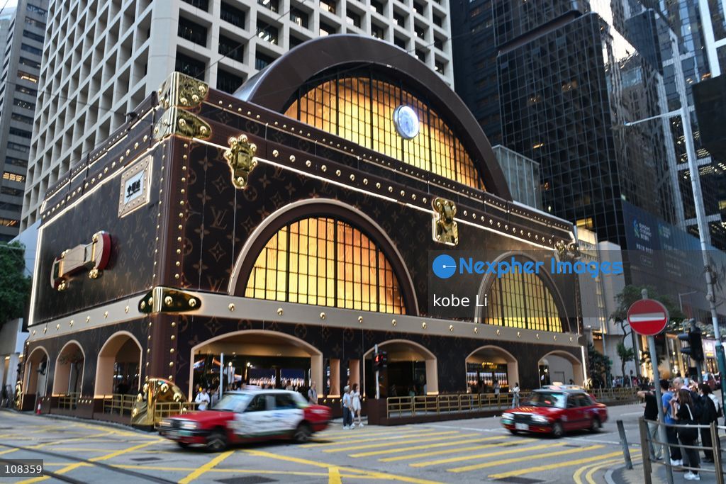 A general view showing Louis Vuitton New Decoration at Central on October 22, 2026 in Hong Kong. (Photo by kobe Li/Nexpher Images)