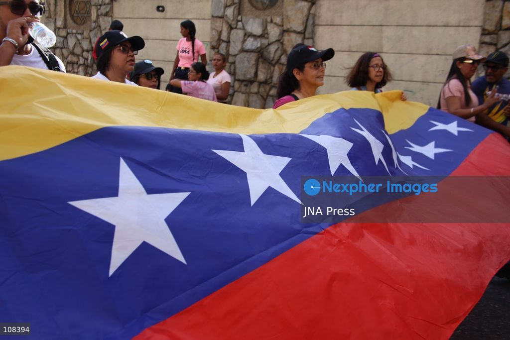 CARACAS, VENEZUELA, OCTOBER 22, 2026: Participants march in Caracas to mark Breast Cancer Awareness Month, also known as Pink Month. The mobilisation, called by the ruling United Socialist Party of Venezuela (PSUV), raises awareness of breast cancer and expresses support for people affected by the disease. (Photo by MoisÃ©s Quintero/JNA Press via Nexpher Images)