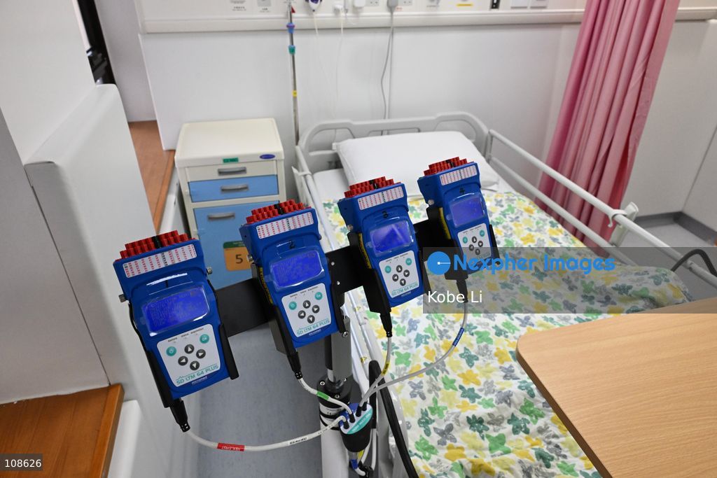 Equipments setting at Integrated Neurological Ward
in Tuen Mun Hospital Neuroscience Centre on October 23, 2026 in Hong Kong. (Photo by Kobe Li/Nexpher Images)