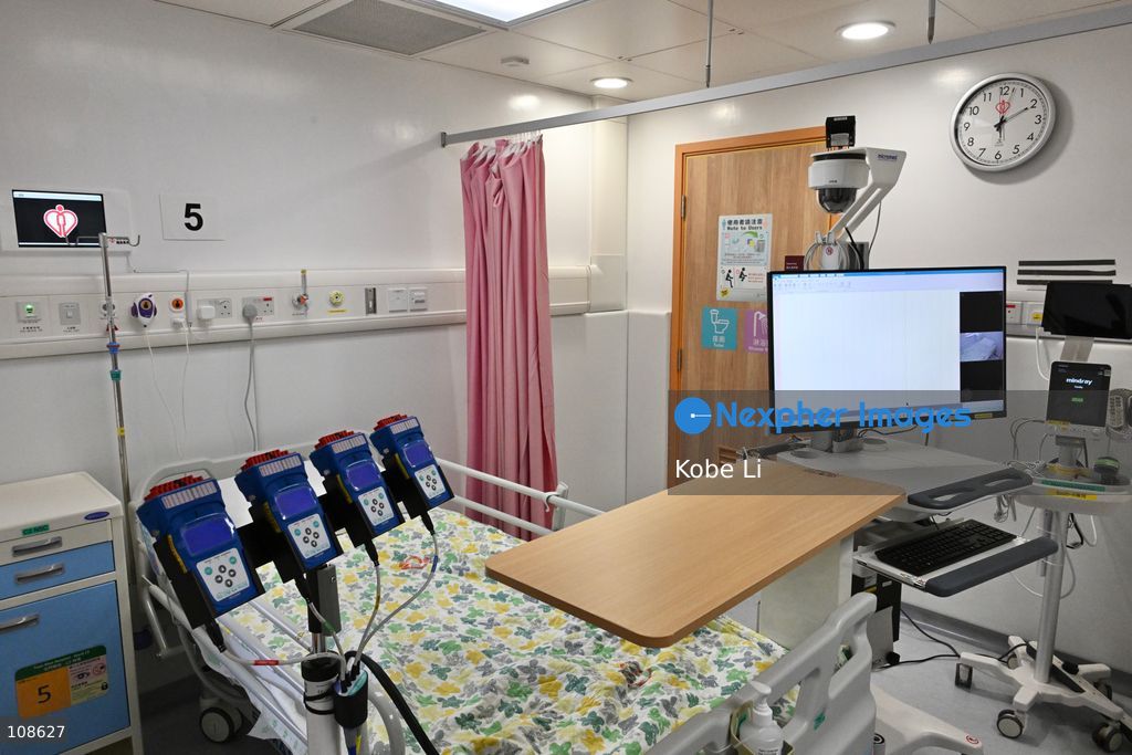 Equipments setting at Integrated Neurological Ward
in Tuen Mun Hospital Neuroscience Centre on October 23, 2026 in Hong Kong. (Photo by Kobe Li/Nexpher Images)