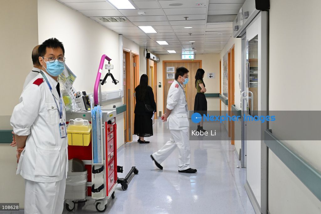 Healthcare professional working at Tuen Mun Hospital Neuroscience Centre on October 23, 2026 in Hong Kong. (Photo by Kobe Li/Nexpher Images)
