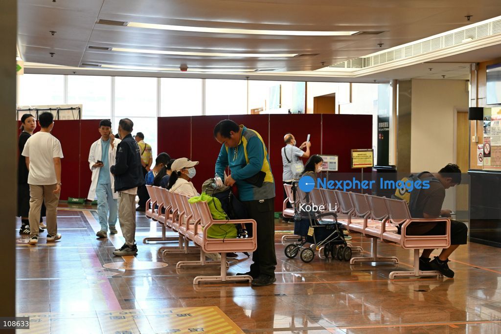 Patients are waiting to see the doctor in Tuen Mun Hospital on October 23, 2026 in Hong Kong. (Photo by Kobe Li/Nexpher Images)