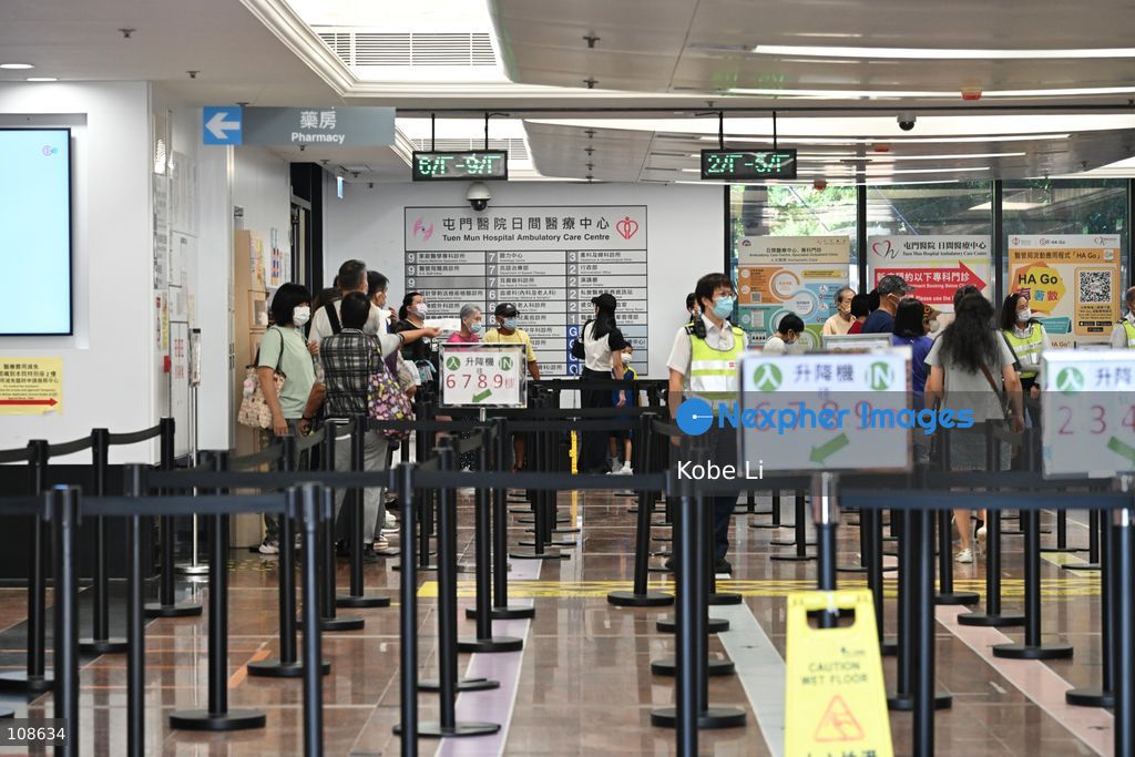 Patients are going to see the doctor in Tuen Mun Hospital on October 23, 2026 in Hong Kong. (Photo by Kobe Li/Nexpher Images)