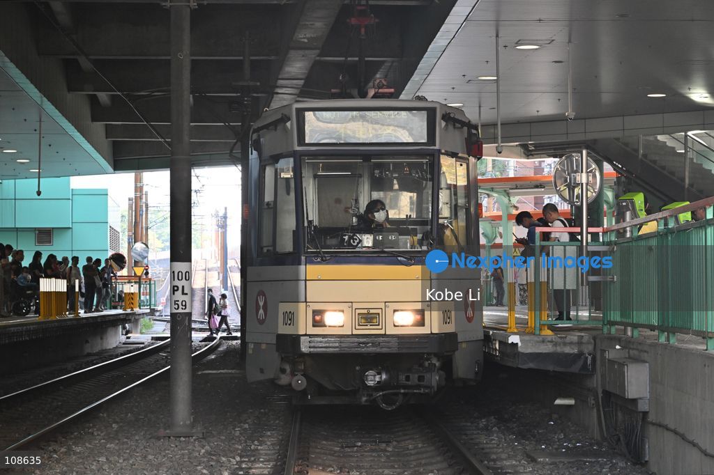 A light rail working at Tuen Mun on October 23, 2026 in Hong Kong. (Photo by Kobe Li/Nexpher Images)