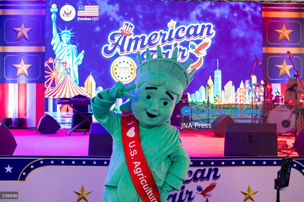 BANGKOK, THAILAND, OCTOBER 23, 2026: A general view of the American Fair at Siam Paragon in Bangkok, marking the 250th anniversary of the United States Declaration of Independence. Organised by the U.S. Embassy as part of the Freedom 250 campaign, the three-day event features cultural performances, food and activities highlighting American culture and innovation. (Photo by TEERA NOISAKRAN/JNA Press via Nexpher Images)