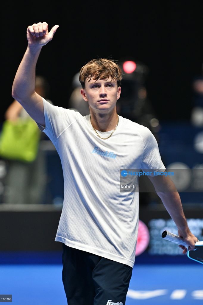 Hayden Patriquin, an American pickleball player during Semifinals of the Men’s Doubles Pickleball Game of PPA Asia 1500 Hong Kong SALM at Kai Tak Arena, Kai Tak Sports Park on October 24, 2026 in Hong Kong. PPA Asia 1500 Hong Kong SALM, the first-ever PPA Asia 1500 and the grand finale of the 2026 PPA Tour Asia season. (Photo by kobe Li/Nexpher Images)