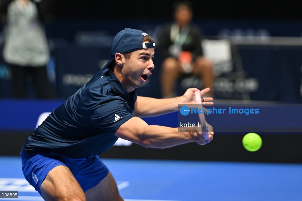 Ben Johns, an American pickleball player during Semifinals of the Mixed Doubles Pickleball Game of PPA Asia 1500 Hong Kong SALM at Kai Tak Arena, Kai Tak Sports Park on October 24, 2026 in Hong Kong. PPA Asia 1500 Hong Kong SALM, the first-ever PPA Asia 1500 and the grand finale of the 2026 PPA Tour Asia season. (Photo by kobe Li/Nexpher Images)