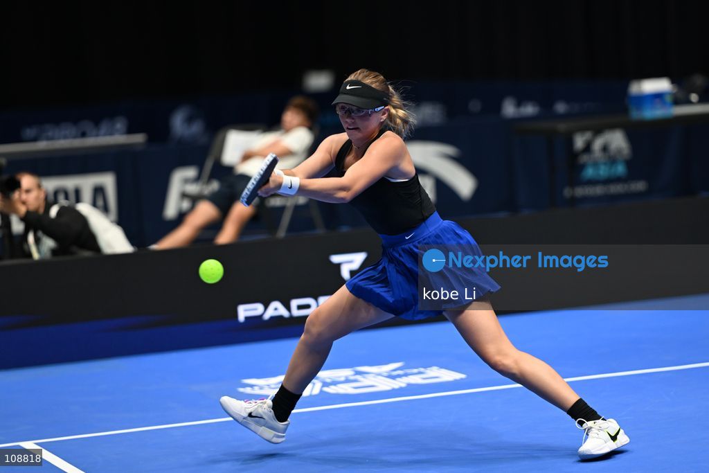 Anna Leigh Waters, an American pickleball player during Semifinals of the Mixed Doubles Pickleball Game of PPA Asia 1500 Hong Kong SALM at Kai Tak Arena, Kai Tak Sports Park on October 24, 2026 in Hong Kong. PPA Asia 1500 Hong Kong SALM, the first-ever PPA Asia 1500 and the grand finale of the 2026 PPA Tour Asia season. (Photo by kobe Li/Nexpher Images)