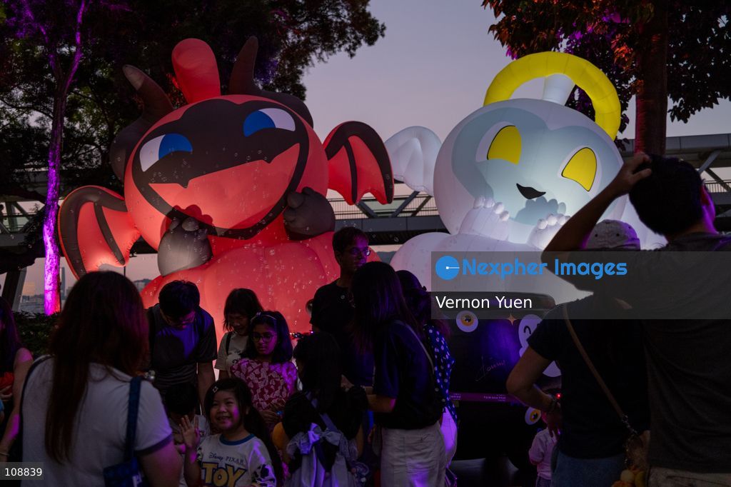 A general view showing halloween themed displays on October 24, 2026 in Hong Kong. (Photo by Vernon Yuen/Nexpher Images)