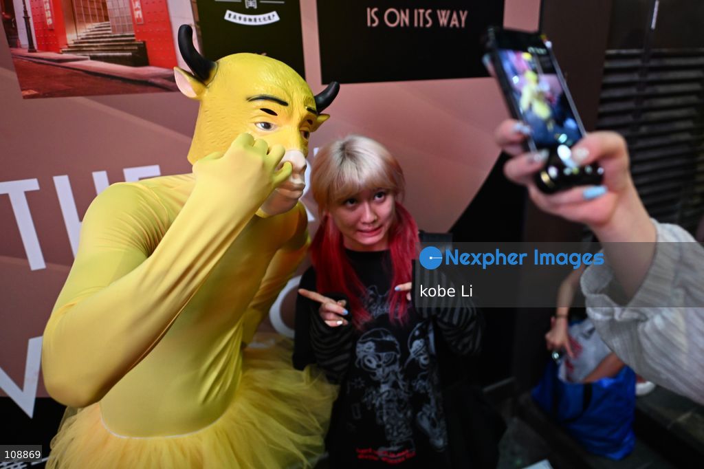 Visitors cosplaying and posing photo at Lan Kwai Fong in Central on the eve of Halloween on October 24, 2026 in Hong Kong. (Photo by kobe Li/Nexpher Images)
