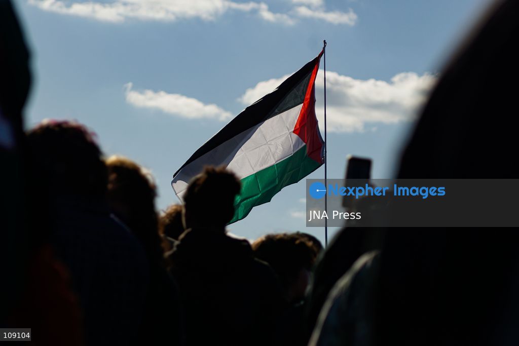 WASHINGTON, D.C., UNITED STATES, OCTOBER 24, 2026: Concertgoers gather on the Washington Monument grounds for a free benefit concert by American band Turnstile. The event raises donations for Human Concern International’s humanitarian relief efforts in Palestine, Sudan and Lebanon. (Photo by Ariel Peña/JNA Press via Nexpher Images)