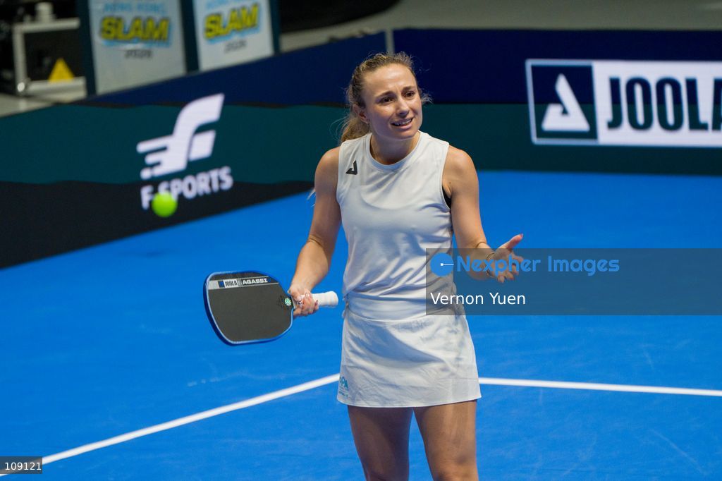 Australian pickleball player Andie Dikosavjevic during the women’s finals at the Hong Kong Slam 2026 October 25, 2026 in Hong Kong. (Photo by Vernon Yuen/Nexpher Images)