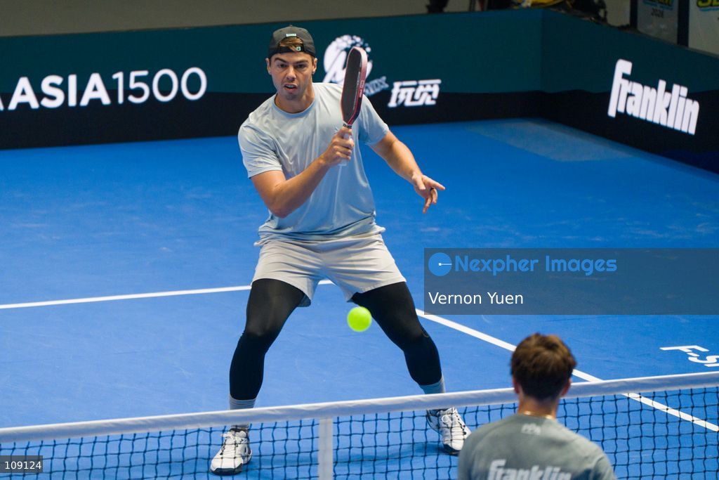 American pickleball player Ben Johns during the men’s double finals at the Hong Kong Slam 2026 October 25, 2026 in Hong Kong. (Photo by Vernon Yuen/Nexpher Images)