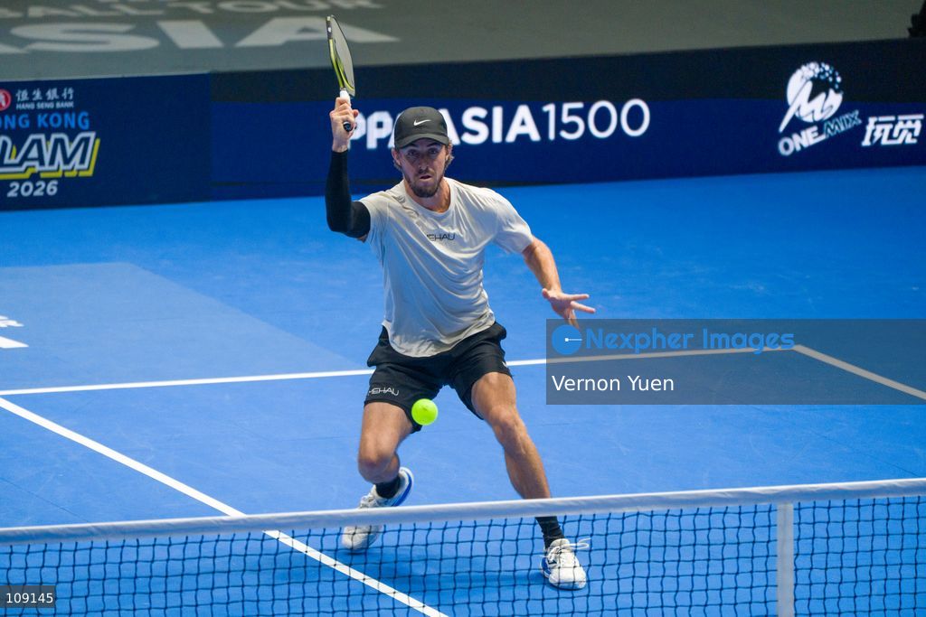 American pickleball player Hunter Johnson during the men’s single finals at the Hong Kong Slam 2026 October 25, 2026 in Hong Kong. (Photo by Vernon Yuen/Nexpher Images)