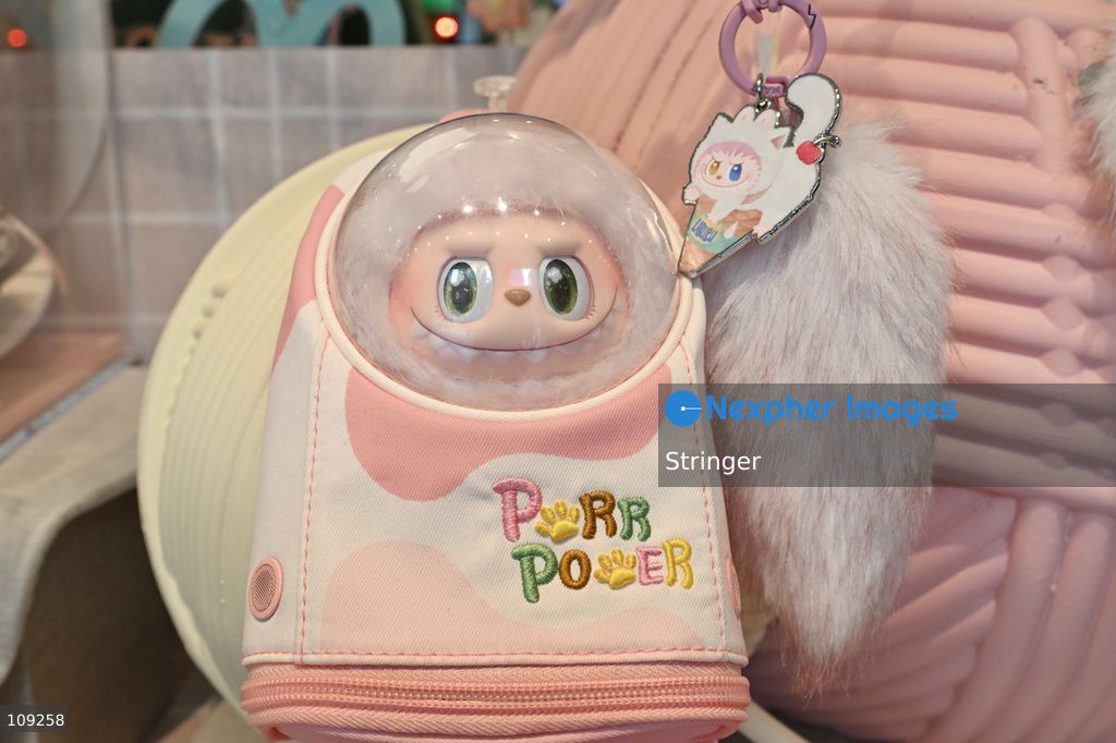 Labubu product displaying the POP MART shop on October 25, 2026 in Shenzhen, China. (Photo by Stringer/Nexpher Images)