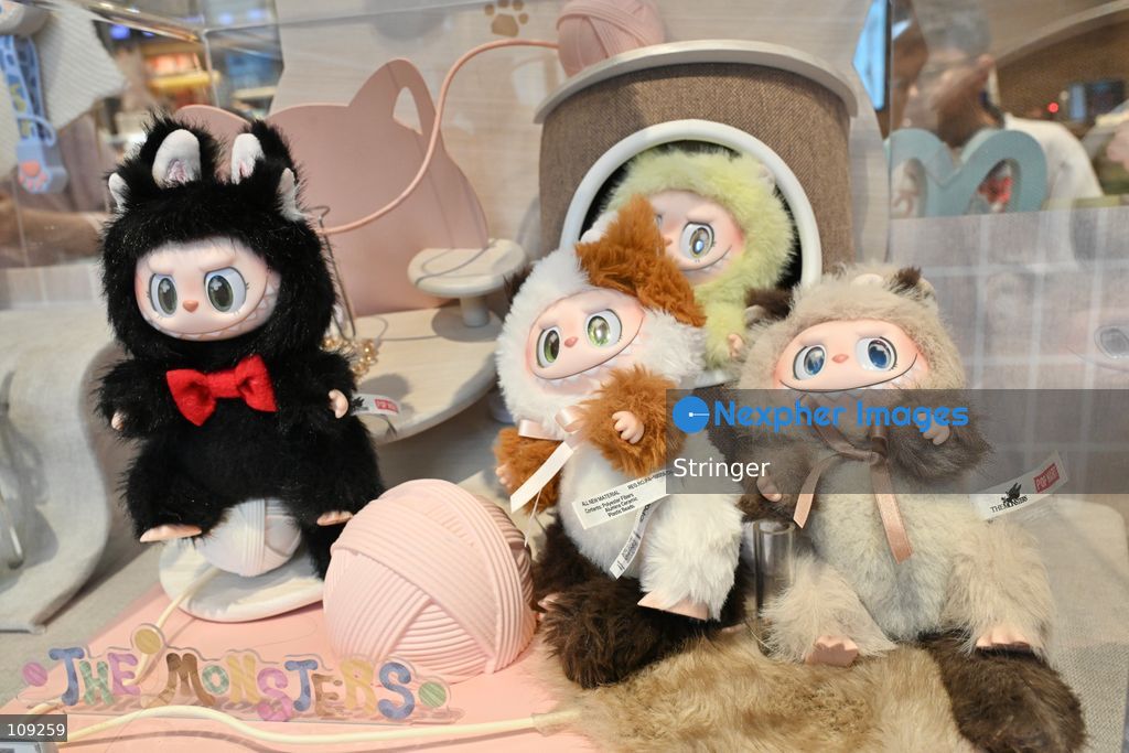 Labubu products displaying the POP MART shop on October 25, 2026 in Shenzhen, China. (Photo by Stringer/Nexpher Images)