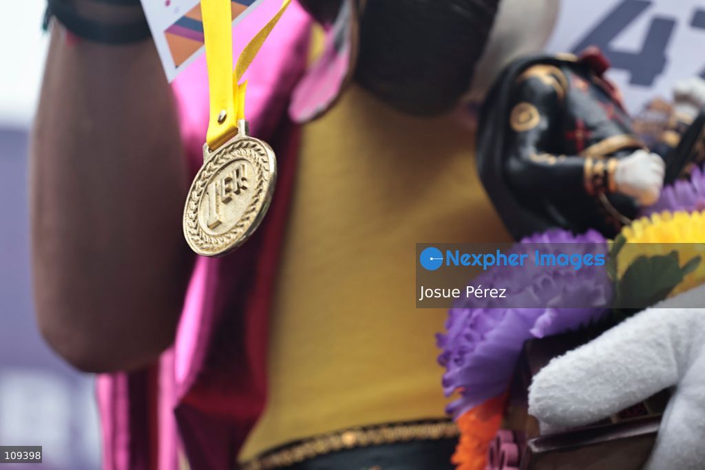 The prize presentation ceremony on October 24, 2026, in Mexico City, Mexico.The Mexico City Secretariat of Citizen Security held its second annual Mascot Race, which took place as part of the Day of the Dead festivities. The 52 competitors wore oversized costumes to race along one of the city’s main avenues, delighting the attendees who enjoyed watching these mascots dash toward victory. (Photo by Josue Pérez/Nexpher Images)