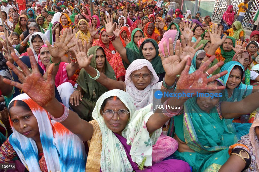 PRAYAGRAJ, INDIA, OCTOBER 26, 2026: Rakesh Tikait, national spokesperson of the Bharatiya Kisan Union (BKU), joins farmers during a Kisan Mahapanchayat gathering at Mundera Mandi in Prayagraj, Uttar Pradesh. Participants demand fair crop prices, adequate agricultural supplies and fair compensation for land acquired for development projects. (Photo by Saurabh Kumar/JNA Press via Nexpher Images)