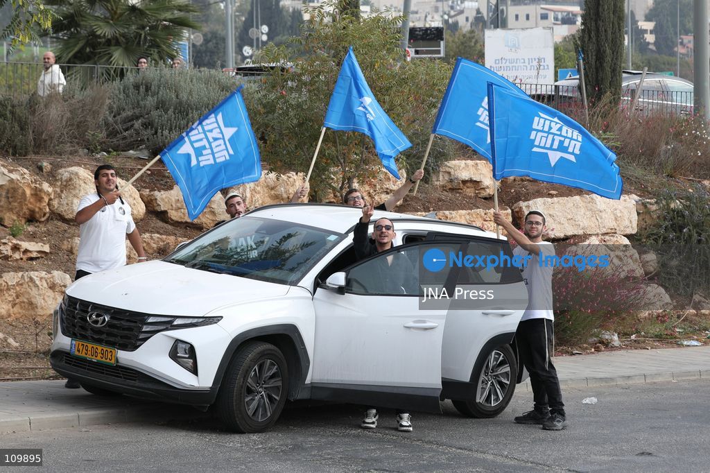 JERUSALEM - OCTOBER 27, 2026: Voters from towns and villages surrounding the city headed to the polling station at the Abdullah Bin Al-Hussein School in the Sheikh Jarrah neighbourhood to cast their ballots in the Knesset election. Arab and Jewish voters alike arrived from the early hours of the morning. (Photo by Mohammad hamad/JNA Press via Nexpher Images)