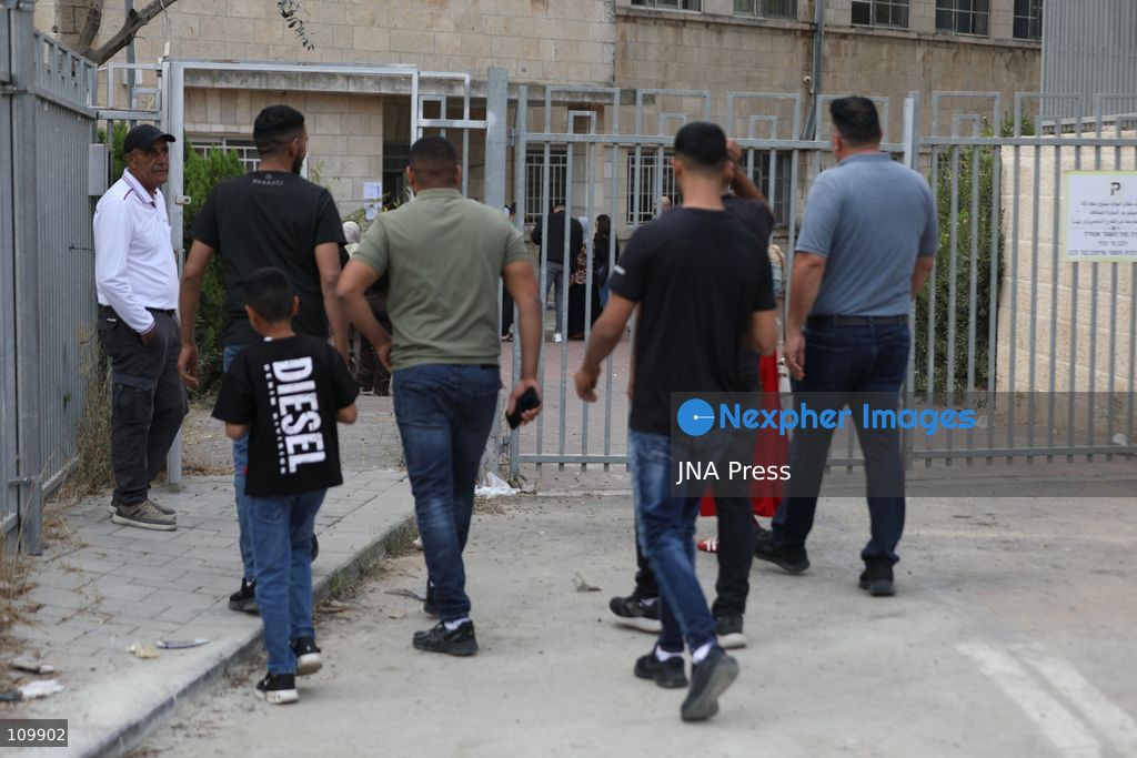 JERUSALEM - OCTOBER 27, 2026: Voters from towns and villages surrounding the city headed to the polling station at the Abdullah Bin Al-Hussein School in the Sheikh Jarrah neighbourhood to cast their ballots in the Knesset election. Arab and Jewish voters alike arrived from the early hours of the morning. (Photo by Mohammad hamad/JNA Press via Nexpher Images)