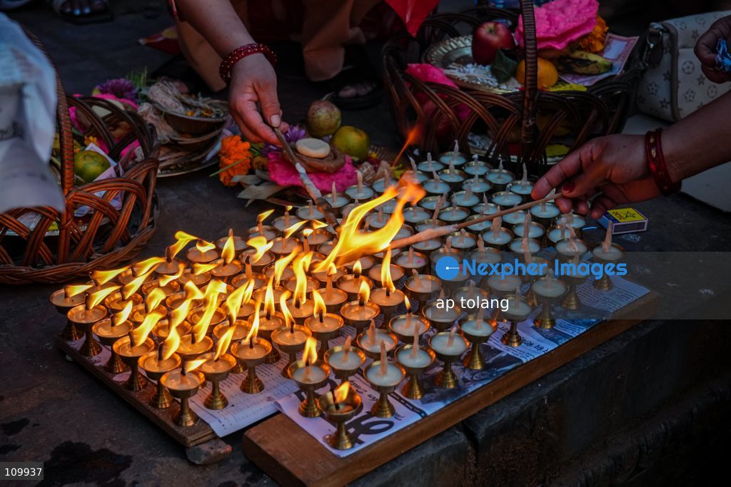 KATHMANDU, NEPAL – OCTOBER 27, 2026: Devotees from the Newar community perform age-old rituals during the traditional Chokte Narayan Jatra(Handigaun Jatra)festival in Handigaun, Kathmandu, Nepal. The annual cultural procession brings together local residents to celebrate heritage, preserve ancient traditions, and foster community unity within the historic Kathmandu Valley. (Photo by ap tolang/Nexpher Images)