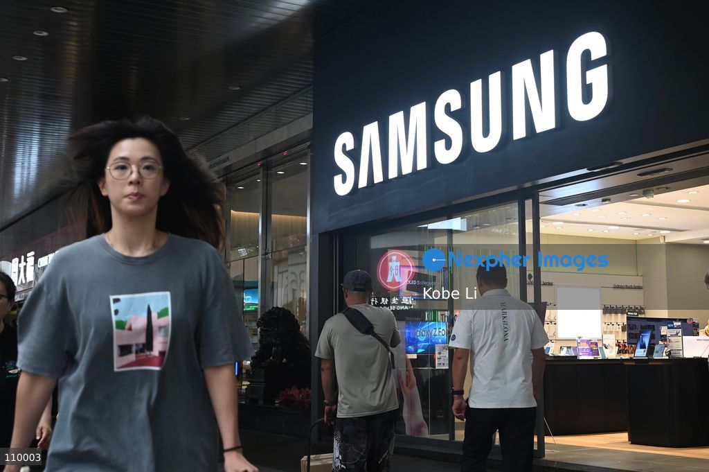 A general view showing a Samsung Shop at Central on October 28, 2026 in Hong Kong. (Photo by Kobe Li/Nexpher Images)