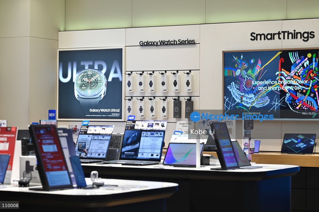 A general view showing a Samsung Shop at Central on October 28, 2026 in Hong Kong. (Photo by Kobe Li/Nexpher Images)