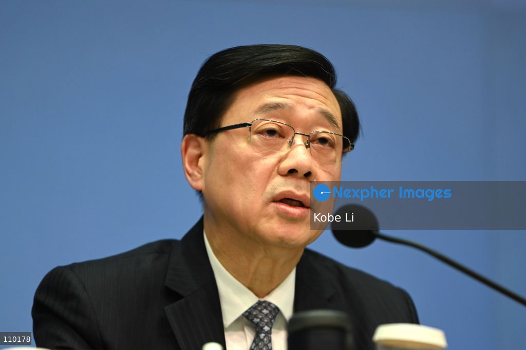 John Lee, The Chief Executive, and relevant officials will hold a press conference to the report of the Independent Committee in relation to the fire at Wang Fuk Court in Tai Po on October 29, 2026 in Hong Kong. (Photo by Kobe Li/Nexpher Images)