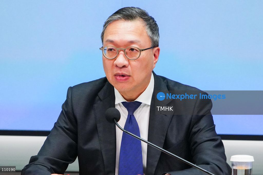 Hong Kong Secretary for Justice Paul Lam Ting-kwok attends a government press conference on the release of the independent inquiry report into the deadly Wang Fuk Court fire at the Central Government Offices in Hong Kong on October 29, 2026. (Photo by Zulu Lo/TMHK via Nexpher Images)