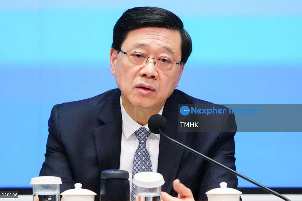 Hong Kong Chief Executive John Lee Ka-chiu speaks to reporters at the Central Government Offices in Hong Kong on October 29, 2026, following the release of the independent inquiry report into the deadly Wang Fuk Court fire. Lee announces that he has accepted Secretary for Housing Winnie Ho's resignation and pledges comprehensive reforms and greater government accountability. (Photo by Zulu Lo/TMHK via Nexpher Images)