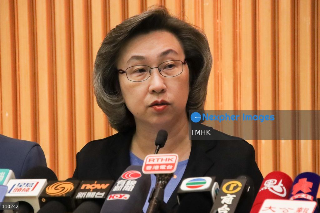 Hong Kong Secretary for the Civil Service Ingrid Yeung Ho Poi-yan speaks to reporters during a press conference on administrative accountability following the release of the independent inquiry report into the deadly Wang Fuk Court fire at the Central Government Offices in Hong Kong on October 29, 2026. Yeung says an investigation panel has been tasked with completing its work within three months. (Photo by Gordon Choi/TMHK via Nexpher Images)