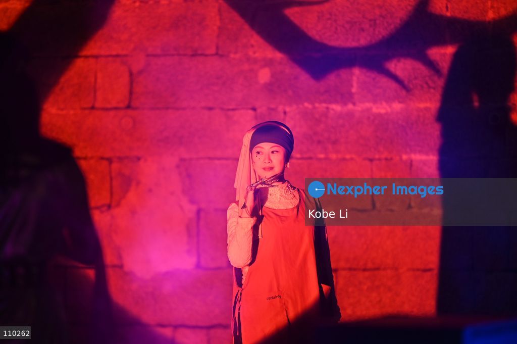 A cosplayer attend a Halloween event at Tai Kwun on October 29, 2026 in Hong Kong. (Photo by Kobe Li/Nexpher Images)