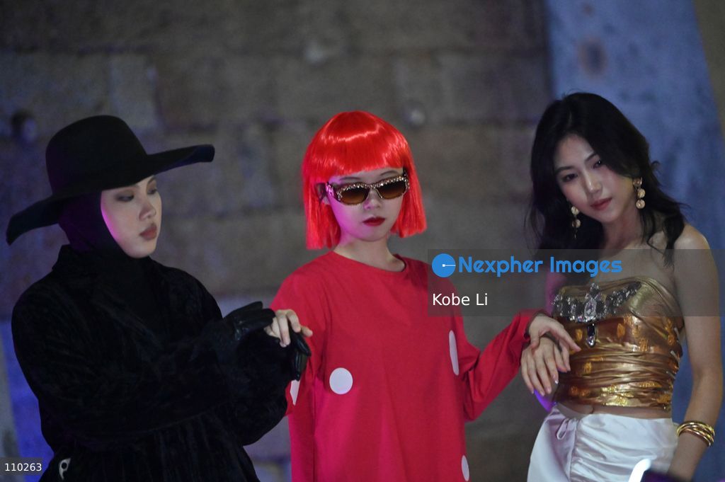 Cosplayers posing photo at a Halloween event at Tai Kwun on October 29, 2026 in Hong Kong. (Photo by Kobe Li/Nexpher Images)